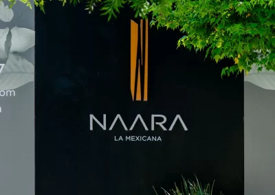 anuncio exterior